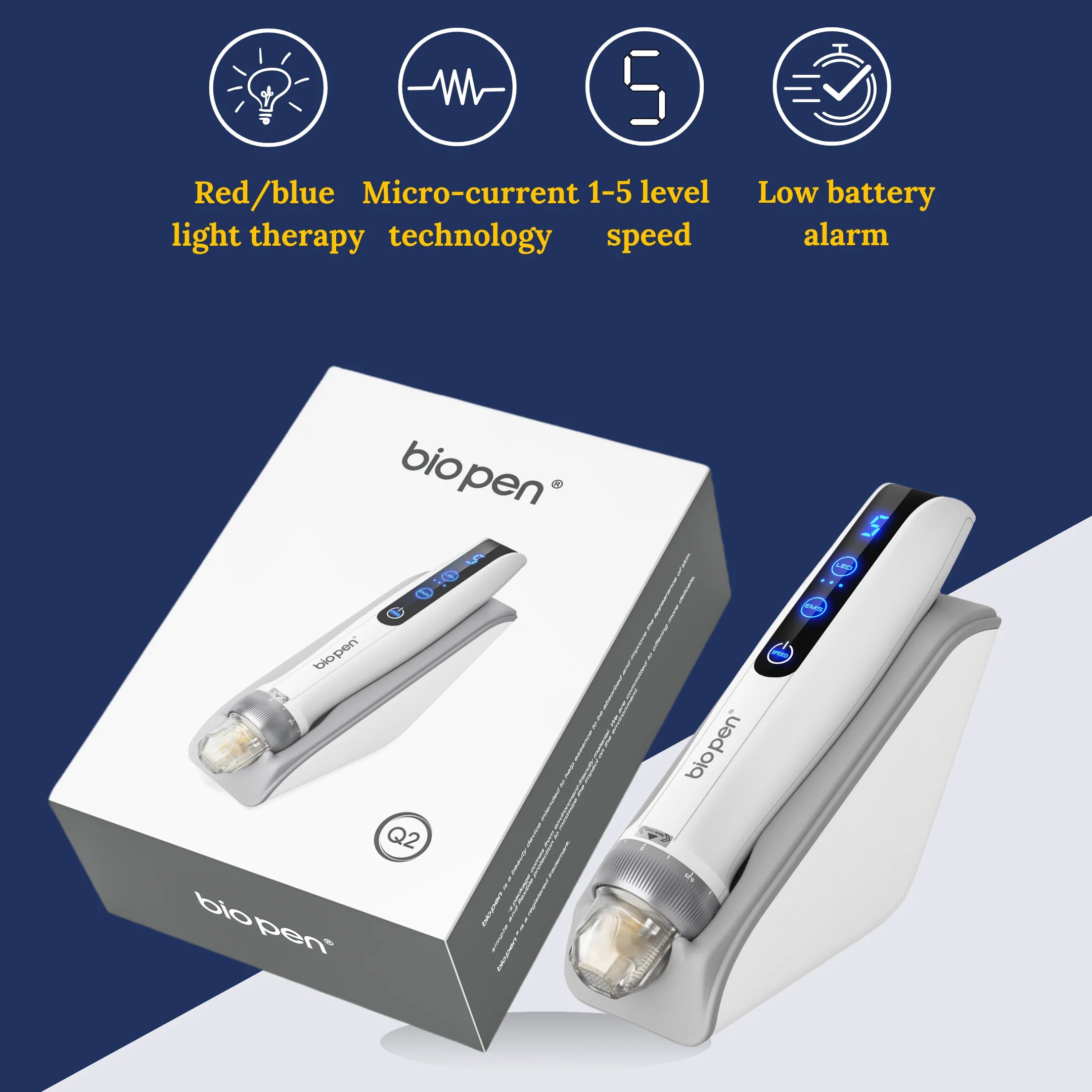 Bio Pen Q2 Microneedling Pen Kit