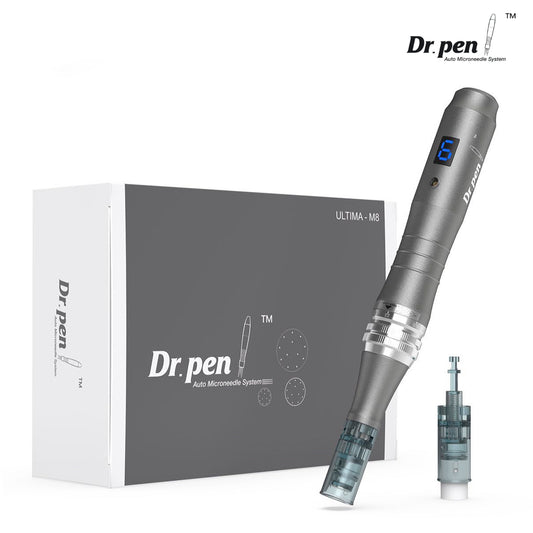 Microneedling pen at home