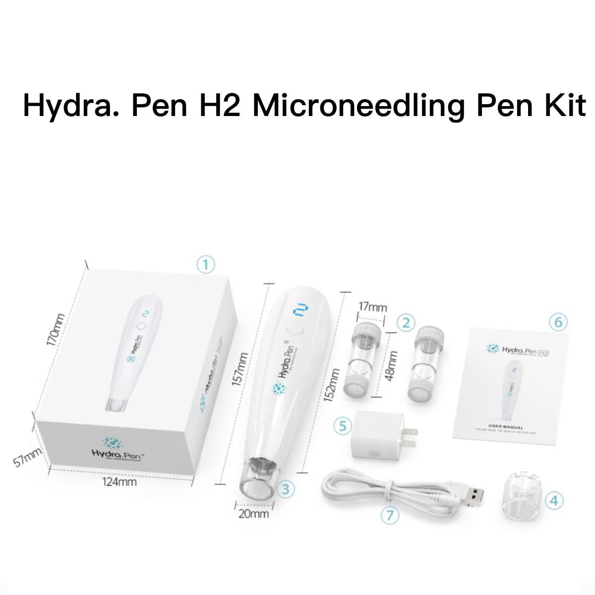 Hydra. Pen H2 Automatic Infusion Microneedling Pen Kit