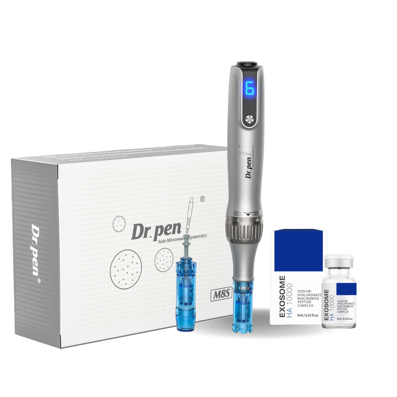 Dr. Pen M8S + EXOSOME HA Hydrating Ampoule (5ml/ Vial)