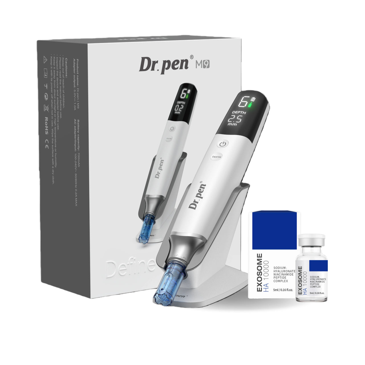 Dr. Pen M9 + EXOSOME HA Hydrating Ampoule (5ml/ Vial)