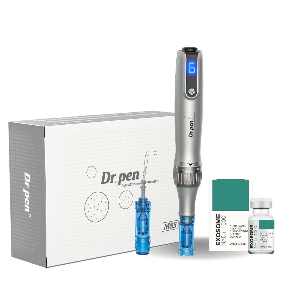 Dr. Pen M8S + Exosome NAD Anti-aging Ampoule (5ml/ Vial)