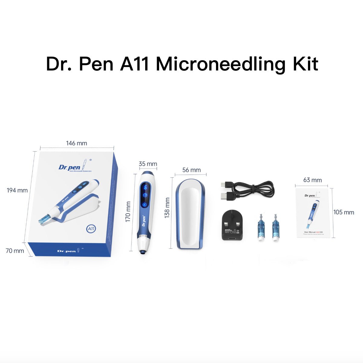 Dr. Pen A11 Microneedling Pen Kit - MTPskintech