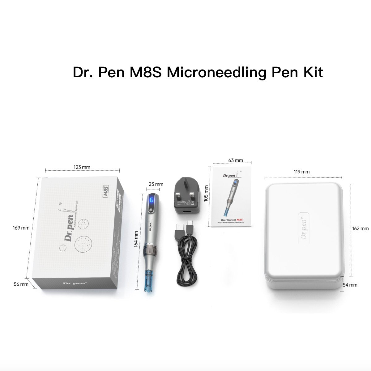 dr-pen-m8s-microneedling pen with FDA approve