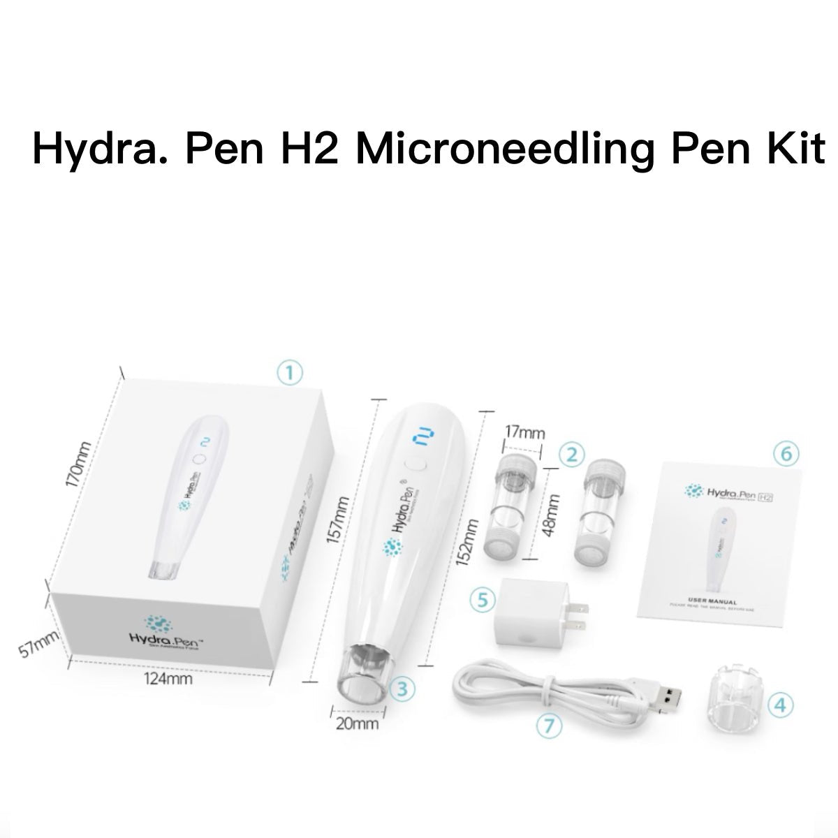 Hydra. Pen H2 Automatic Infusion Microneedling Pen Kit - MTPskintech