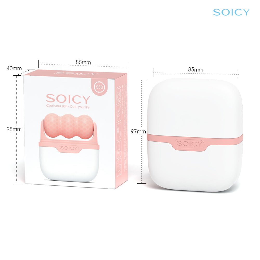 SOICY S30 Facial Ice Roller 2 - in - 1 - MTPskintech